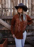 lone_star_stitch_shacket_boot_rust_western_classic_suede_cowgirls_mack_and_co_designs_australia