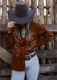 lone_star_stitch_shacket_boot_rust_western_classic_suede_cowgirls_mack_and_co_designs_australia