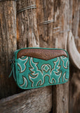 The Amarillo Nights Crossbody Bag in Turquoise
