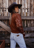 lone_star_stitch_shacket_boot_rust_western_classic_suede_cowgirls_mack_and_co_designs_australia