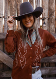lone_star_stitch_shacket_boot_rust_western_classic_suede_cowgirls_mack_and_co_designs_australia