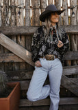 desert_rider_sweater_western_cowgirls_cowboys_cactus_metallic_silver_black_mack_and_co_designs_australia