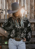 desert_rider_sweater_western_cowgirls_cowboys_cactus_metallic_silver_black_mack_and_co_designs_australia