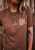 Red Dirt Hat Co. Tooled Leather Tee
