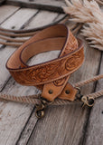 tooled_leather_bag_strap_tan_western_floral_cowgirl_mack_and_co_designs_australia