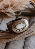 madeline_wide_leather_plaited_belt_buckle_cow_horn_western_country_mack_and_co_designs_australia