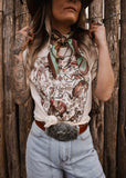 XOXO Art & Co. Ride 'em Cowboy Tee