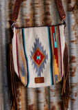 Valma Tooled Leather Saddle Blanket Bag