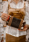The Boot Stitch Wallet In Chocolate