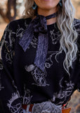 Boot Stitch Neck Tie