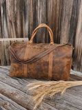 Jameson Duffle Bag - Antique Leather