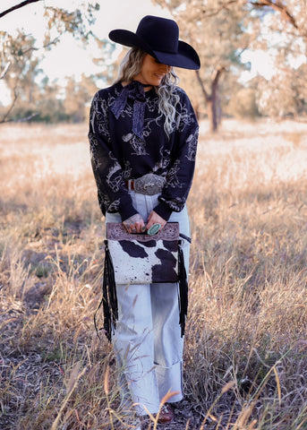 rodeo_bling_sweater_bull_riders_bucking_bulls_broncs_broncos_metallic_sparkle_western_fashion_jumper_USA_mack_and_co_designs_australia