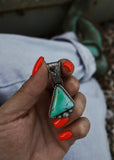 Desert Storyteller Pendant - Kingman Turquoise