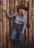 The Cowtown Stitch Blouse