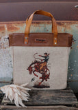 wrangler_wild_west_real_rodeo_canvas_cowboy_vintage_tote_bag_handbag_crossbody_montana_america_usa_western_mack_and_co_designs_asutralia