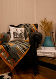 Phoenix Aztec Throw Rug