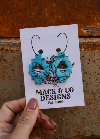 Monica Dangle Earrings