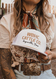 Whiskey Bent Hat Co. - The White Gold Trucker Cap
