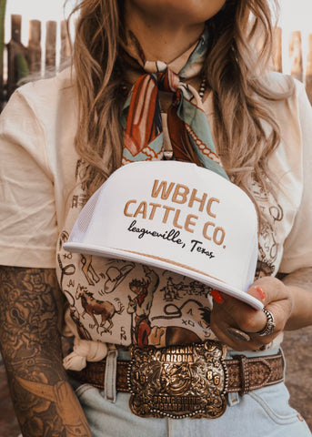 Whiskey Bent Hat Co. - The White Gold Trucker Cap