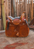 The Vintage Saddle Purse