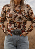 the_vintage_cowboys_western_cowgirl_rodeo_mesh_top_mack_and_co_designs_australia