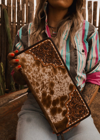 The Cattle Drive Jewellery Wallet