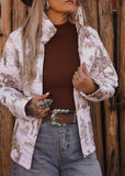 The Birdie Neutral Quilted Jacket