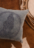 The Denim Cowboy Cushion Cover
