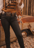 The Fleetwood Leather Look Jeans