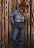 The Cowtown Stitch Blouse