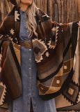 The Saguaro Ridge Blanket in Tobacco