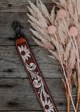 american_darling_tooled_leather_handpainted_buckstitch_handbag_bag_strap_western_rodeo_cowgirl_mack_and_co_designs_australia