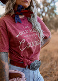 The World Needs More Cowboys Graphic Tee