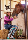 Lucky Chuck ‘Bad Cowgirl Co. High Steaks’ Performance Socks