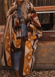 The Saguaro Ridge Blanket in Clay