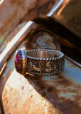 Desert Day & Night Storyteller Ring Size 9.25