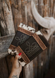 The Boot Stitch Wallet In Chocolate