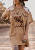 The Rodeo Rebel T-Shirt Dress