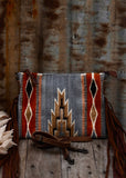 zoe_saddle_blanket_saddleblanket_handbag_bag_fringe_american_darling_tooled_leather_rust_grey_aztec_rust_western_mack_and_co_designs_australia