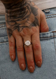 Carmen Bullet Shell Dress Ring