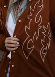 lone_star_stitch_shacket_boot_rust_western_classic_suede_cowgirls_mack_and_co_designs_australia