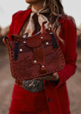 The Vintage Saddle Purse