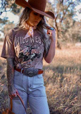 Wild West Cowboys Graphic Tee