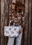 The Longhorn Icon Quilted Tote Bag