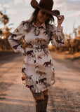 The Painted Pony Shirt Dress