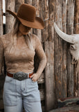 Outlaw Charm Mesh Top