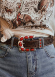 The Pecos Buckle in Red