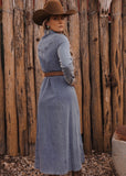The Florence Denim Dress