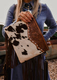 Laylah Cowhide Crossbody Bag