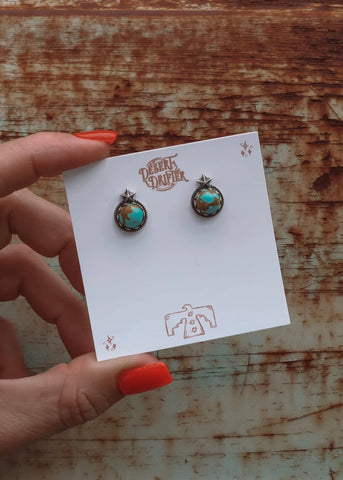 Star Baby Midi Studs - Kingman Turquoise